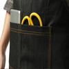 Lightweight Salon Working Clothes with Pockets Barber Cloth Wrap Denim Apron Uniform  Cooking