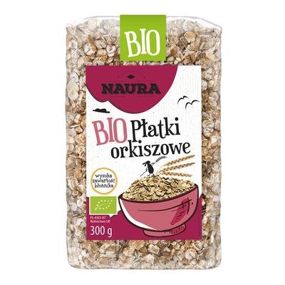 Organic Spelt Flakes 300 G Naura