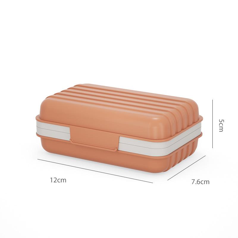 Bathroom Soap Dish With Lid Home Plastic Soap Box Keeps Soap Dry Soap Dish Travel Essentials Soap Dish Soap Tray Holder