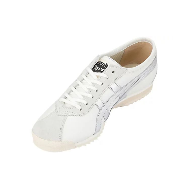 ONITSUKA TIGER Limber 66 Prestige Durable Low-Top Running Shoes Women Sneaker White Silver OT6000-0196