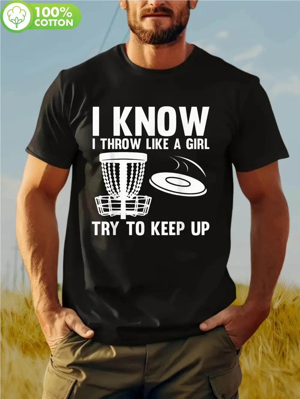 Cool Disc Golf Design for Women Girls Disc Golf Player T-shirt S