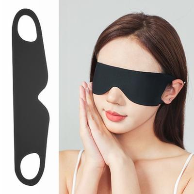 Plona miego akių kaukė, lengva, kvėpuojanti, visiškai blokuojanti šviesą, su ausų kilpomis, vyrams, moterims, kelionėms, nakties miegui, minkšta, šviesą blokuojanti aklė