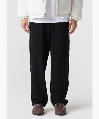 LECOQ Unisex Essential Terry Regular Straight Fit Pants - Black Qr123Lfp11 (Type B)