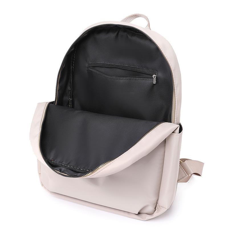 Lightweight oxford cloth backpack women's new fashion versatile large capacity travel student 14 inch computer backpack