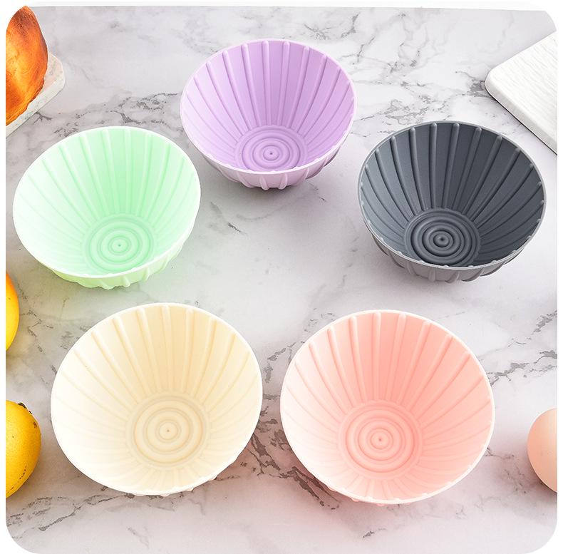 Silicone Bread Fermentation Bowl - High Temp, Food-Grade, Foldable Basket