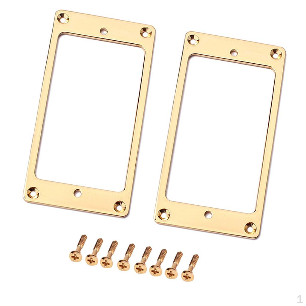 

2 Крепление звукоснимателя для аксессуаров для электрогитары Chrome