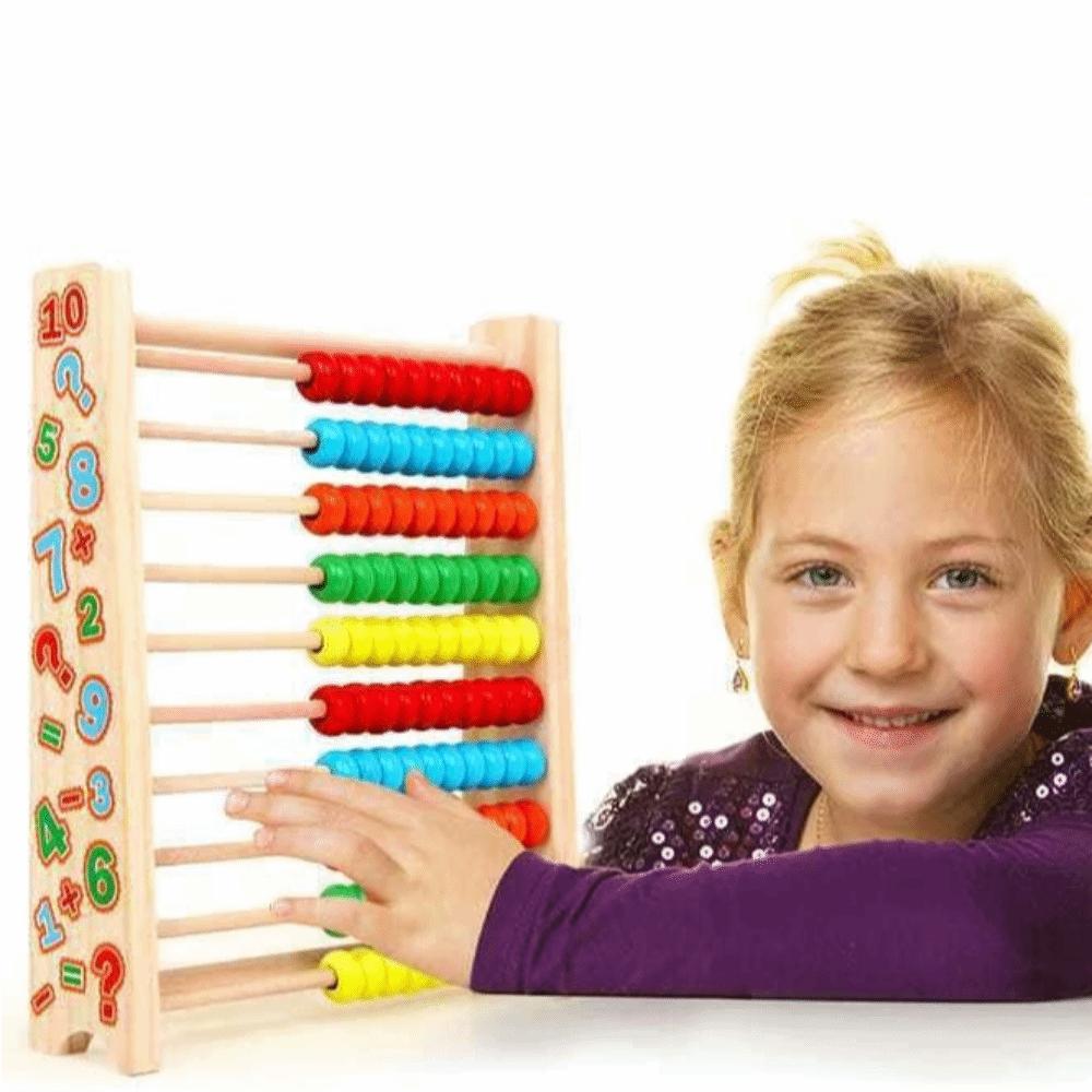 Montessori Toy Learning Mathematics Tool Wooden Children's Educational Toys  3-6 Year Olds