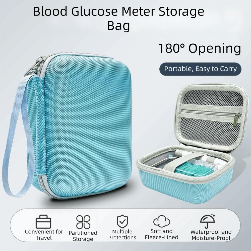 Thickened Hard Shell Storage Box EVA Essential Oil Case Practical Insulin Organizer Daily Use