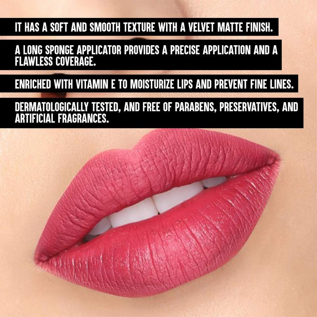 Colorbar Kiss Proof Lip Stain, Maroon, 6.5ml