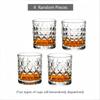 HeY LiLac 240ml Verre à Whisky Droit Texture Écorce Brillante - Ustensile de Bar Premium pour la Maison & Cadeau