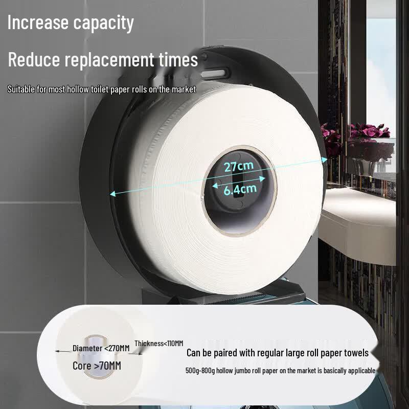 Wall-Mounted Waterproof Large Paper Dispenser