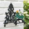 Gartenschlauchhalter mit dekorativem Frosch Robust für Hausbesitzer