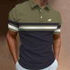 Men New Slim Fit Summer Short Sleeve Sport Polo Shirt .