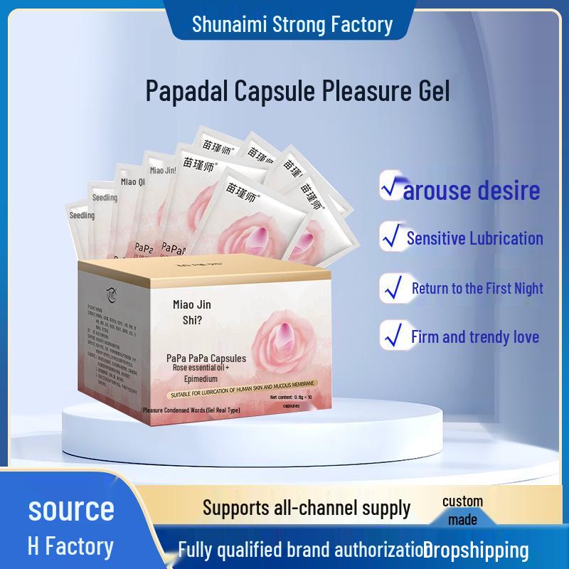 Couple's Intimacy Capsule & Pleasure Gel - Lubricating, Tightening, and Orgasm Enhancement
