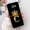 Case For Samsung Galaxy A5 2017 A520F Bumper Cover Samsug A5 2016 A510F Initials Letter Pattern Soft TPU Silicone Transparent