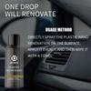 Rayhong Car Plastic Dashboard Renewal Agent 30/50ml  Restores Faded Plastic, Cleans, Shines & Protects Interior from Dust