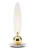 Koizumiya Yurarin Tabletop Wind Gold Chime, (Off-White)