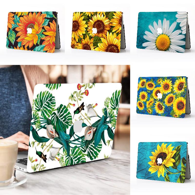 sunflower macbook pro case