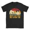 Best Cat Dad Ever Unisex Unisex T Shirts Funny Gift Tshirt For Lover Cat Funny Tee Shirt Tshirt 100 Cotton Plus Size Clothes