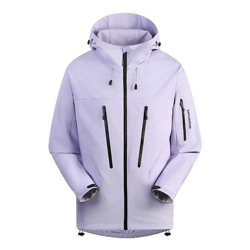 Men's Mountaineering Thin Jacket Bird Series Outdoor Mountaineering Jacket Function Windproof Waterproof Couple Mountaineering Suit
