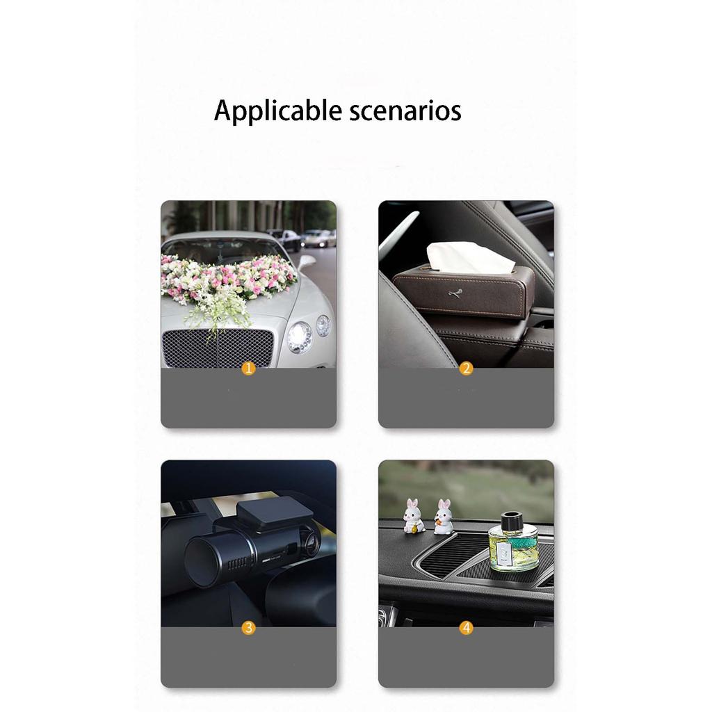 Nano Double-sided Tape With No , High Viscosity Hook Adhesive, No Punching, Acrylic Transparent Tape, Waterproof Adhesive