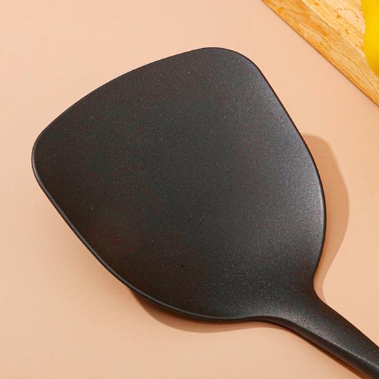 Wok Spatula And Ladle Set Extended Handle Spatula Smooth Edges Soup Spoon Scratch-free Cooking Utensil