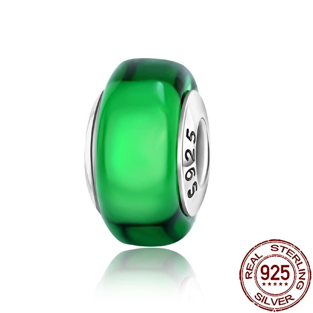 New Designer Charms Copper Colorful Murano Glass Beads Suitable For Genuine Fashion Bracelet Necklace Diy Jewelry