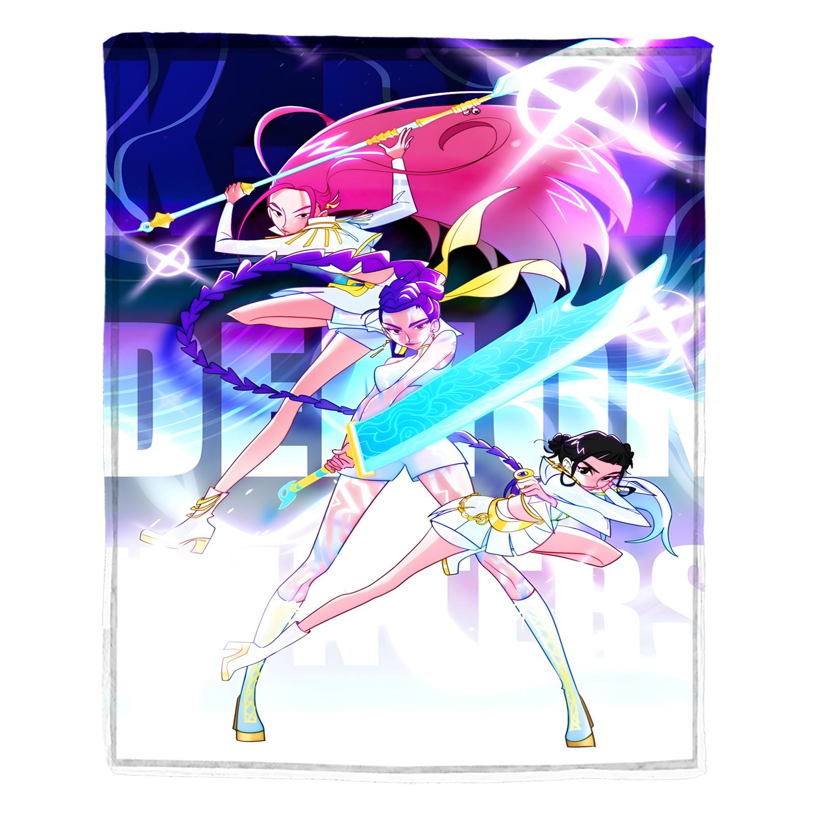 

Flannel Digital Printed Blanket Conditioning Blanket Sofa Blanket Girl Gift One Size