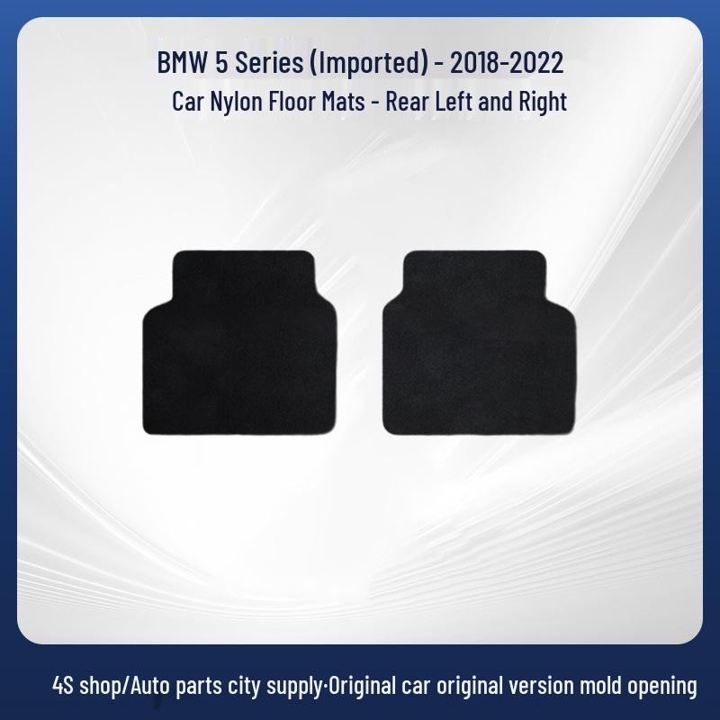 Waterproof Car Floor & Trunk Mats for BMW 5 Series (RHD) 2018-2022