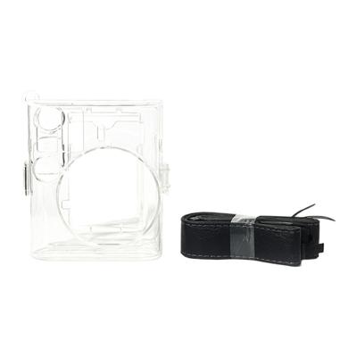 Transparent Camera Protective Silicone Carrying Case with Adjustable Shoulder Strap For Mini 41 Camera Accessories