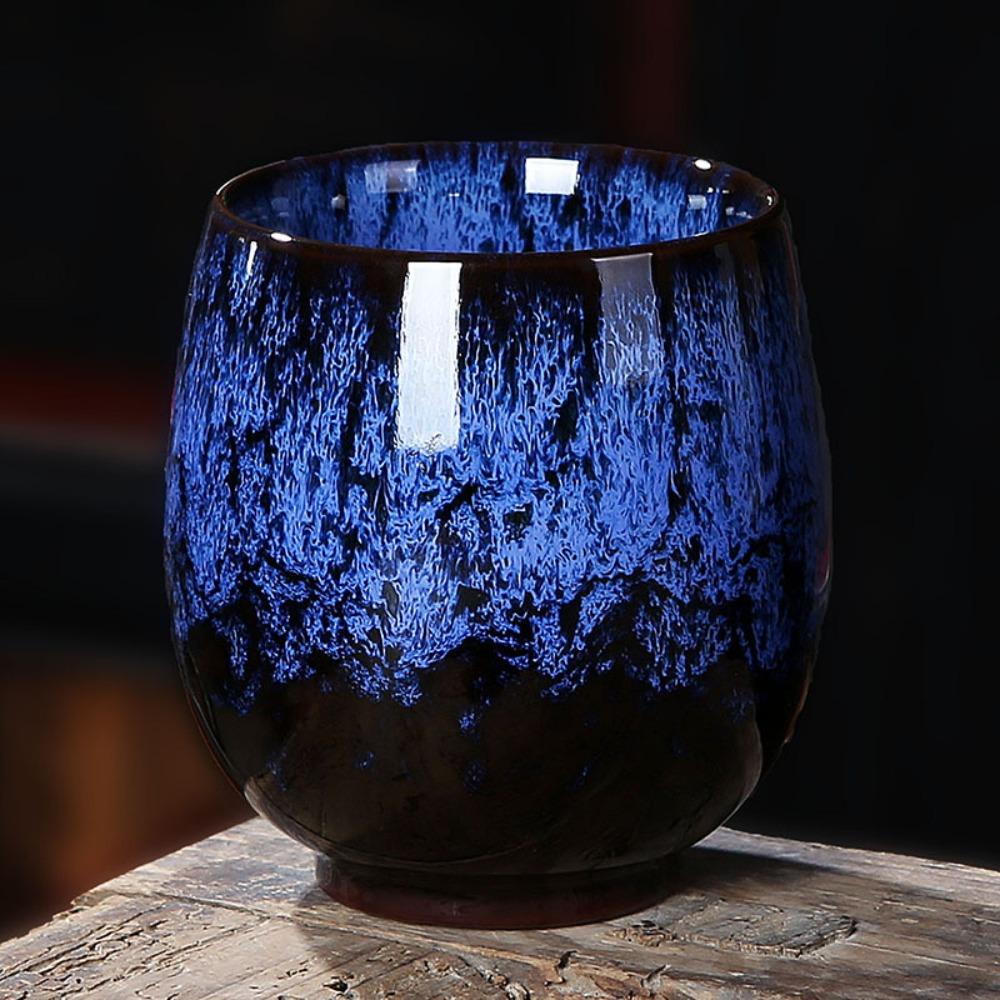 Creative Kung Fu Ceramic Teacup Drinkware Kiln Transformation Tea Bowl Porcelain Japanese Style Water Cup