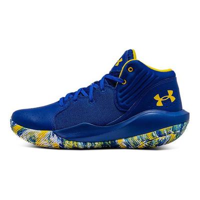 Jet 21 Bequeme Leichte Rutschfeste Langlebige Atmungsaktive Mid-Top Basketballschuhe Herren Sneaker Königsblau 3024260-400