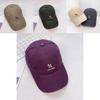 Geometric Letter Embroidered Baseball Cap With Sun Protection For Casual Wear