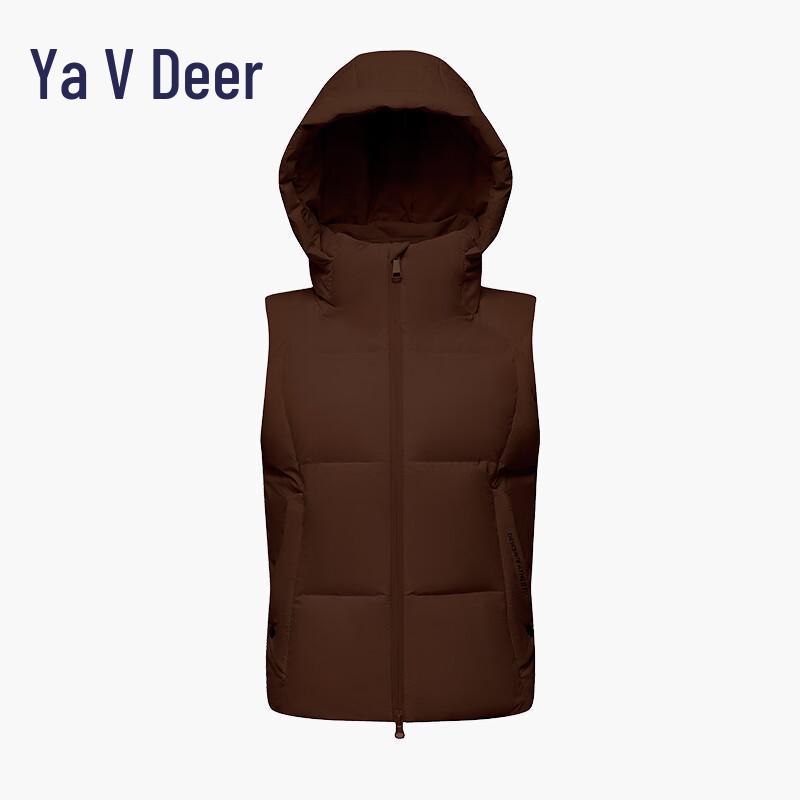 Yaloo EW Women's Winter Hooded Casual Down Vest YYXFF5202