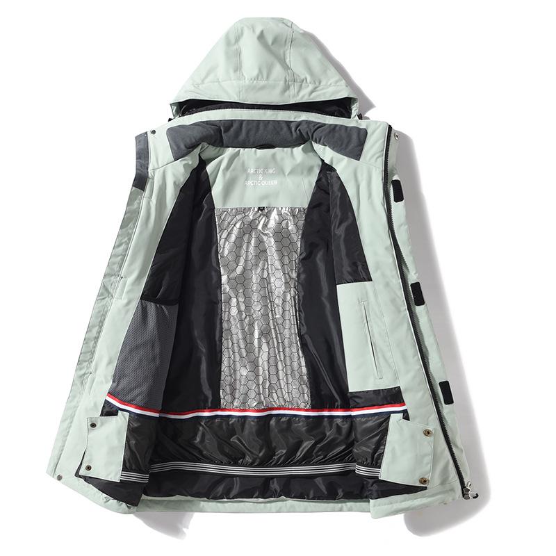 Ski Suit Set: Waterproof Winter Jacket & Pants for Women & Men.