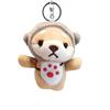 Adorable Akita Dog Keychain Plush Toy Cute Couple Gift Machine Doll Wholesale