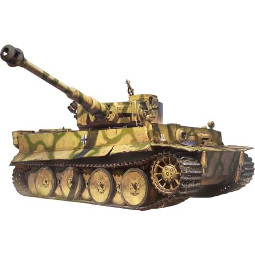 Tiger Model 1/35 Scale German Panzer VI Sd.Kfz.181 Tiger 1 Ausf. E Early Production (Includes Etched and Metal Barrel) Plastic Model Assembly Kit TML4