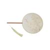 Handheld Chinese Style Round Fan with Pendant Silk Fan Classical Embroidery Fan  Chinese Wedding