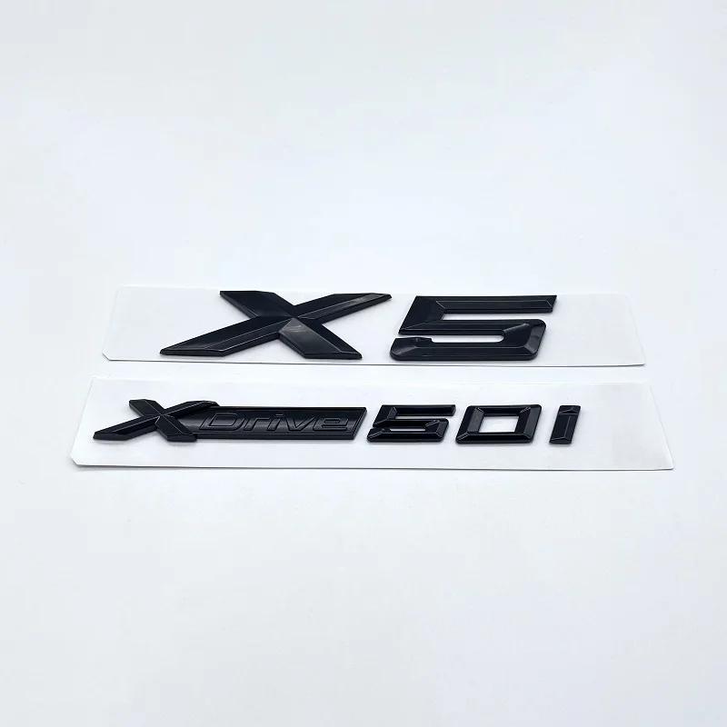 Neue Schriftzug XDrive28i XDrive30i XDrive35i XDrive40i XDrive48i XDrive50i XDrive30d Für BMW X5 Auto Hinten Stamm Emblem Sticke