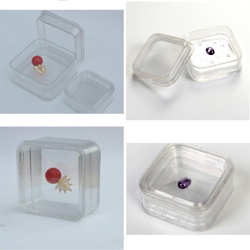 Practical Floating Frames Box Jewelry Display Stands Transparent Film Jewelry Display Box for Necklace Bracelet Earring