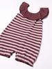 Striped Bubble Romper months [L'ovedbaby] sap-419 Lavender/Eggplant, 3-6 Lavender/Eggplant (Lavender/Eggplant Purple) 3-6M (for 3-6 months)