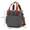 Portable Thermal Lunch Bag Water Resistant Food Cooler Tote Large Capacity for Work School Outdoor Picnic