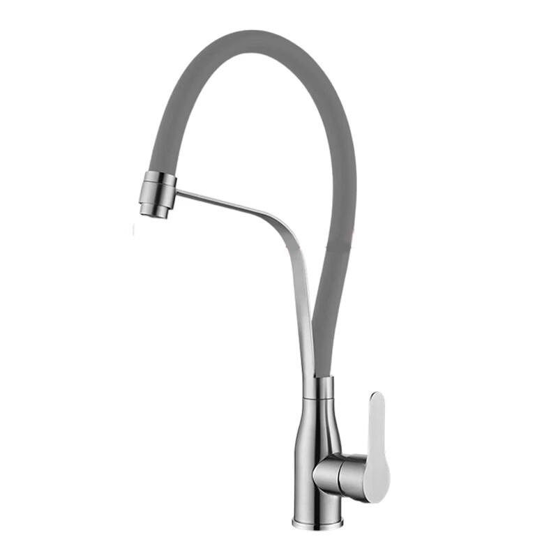 BOSIBAO 304 Stainless Steel Universal Swivel Kitchen Faucet