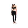 Emporio Armani Solid Color Logo Striped Cotton Leggings Women Leggings EW001901-AF15345-UC001