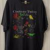 Reprint 90-tal Cocteau Twins T-shirt Band Svart Kortärmad Unisex T-shirt Reprint Unisex T-shirt