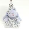 Kawaii Rabbit Plush Pendant Cartoon Plush Rabbit Key Ring Creative Car Key Chain  Women
