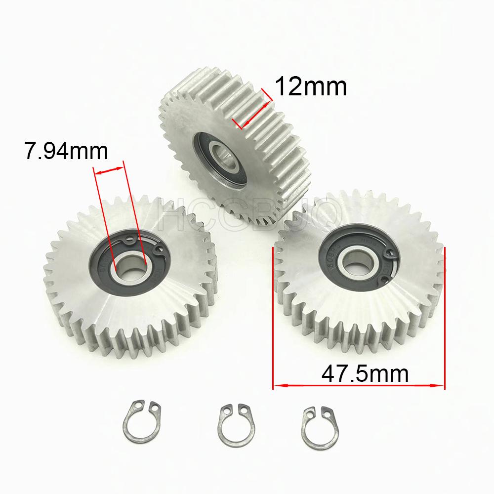 36T 47.5x12mm Electric Vehicle Steel Gear For Bafang Motor E-bike 36 Teeth Metal Planetary Gears Electric Bicycle Parts