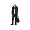 Nike Lockere einfarbige Straight-Leg Freizeithose Herrenhosen Schwarz FB8014-010