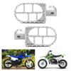 Pedaleiras de Alumínio para Motocicleta Apoio para os Pés Pedal Serve para Kawasaki KLX110 KLX110L KLX125