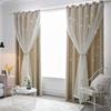 Romantic Stars Curtains Colorful Windows Drapes Tulle Blackout Curtains  Living Room